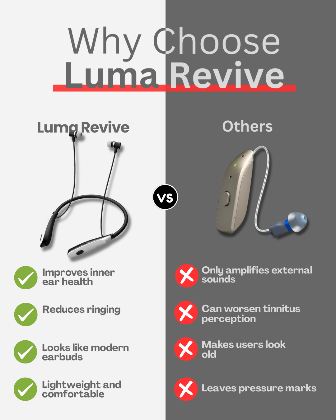The Hear Glow - Red Light Therapy Earpiece
