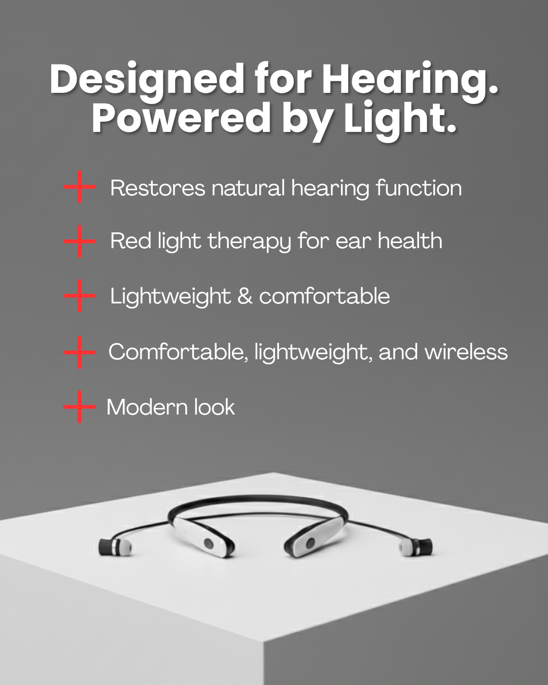 HearGlow - Red Light Therapy Earpiece