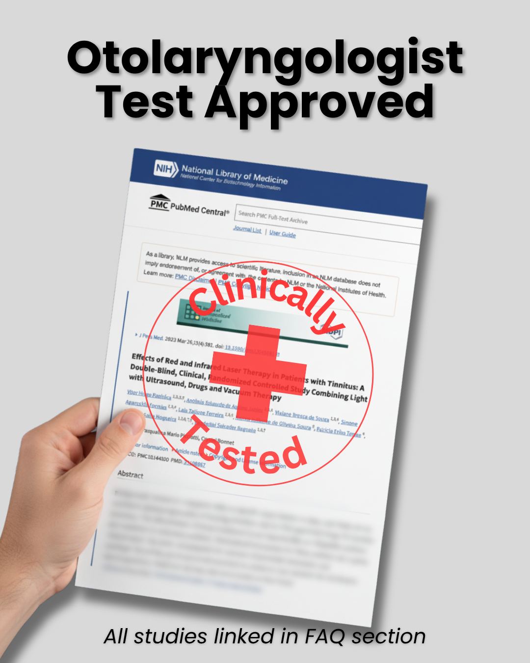 HearGlow - Red Light Therapy Earpiece