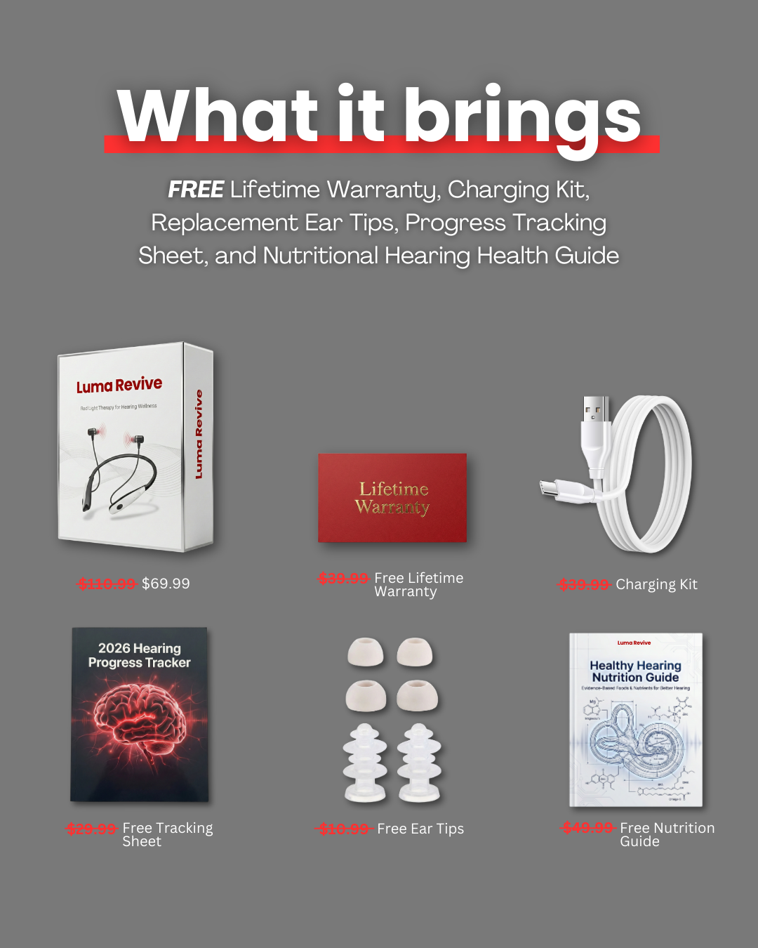The Hear Glow - Red Light Therapy Earpiece