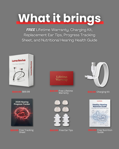 The Hear Glow - Red Light Therapy Earpiece