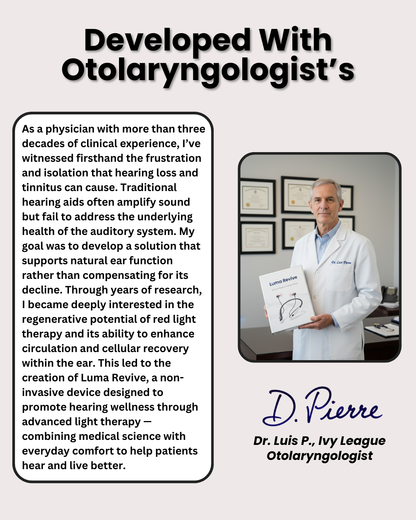 HearGlow - Red Light Therapy Earpiece