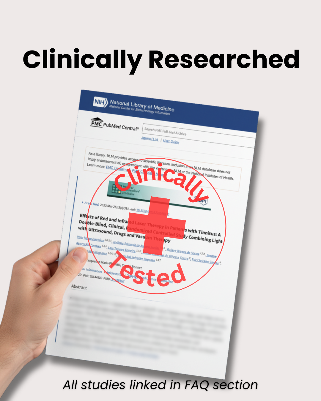 HearGlow - Red Light Therapy Earpiece