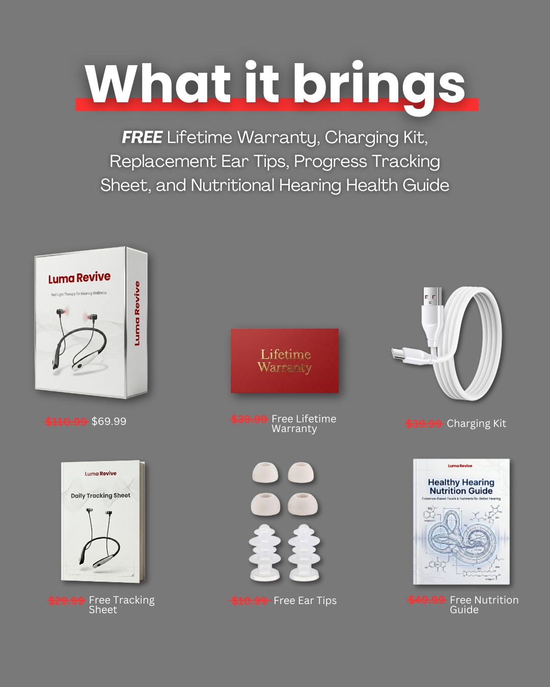 HearGlow - Red Light Therapy Earpiece