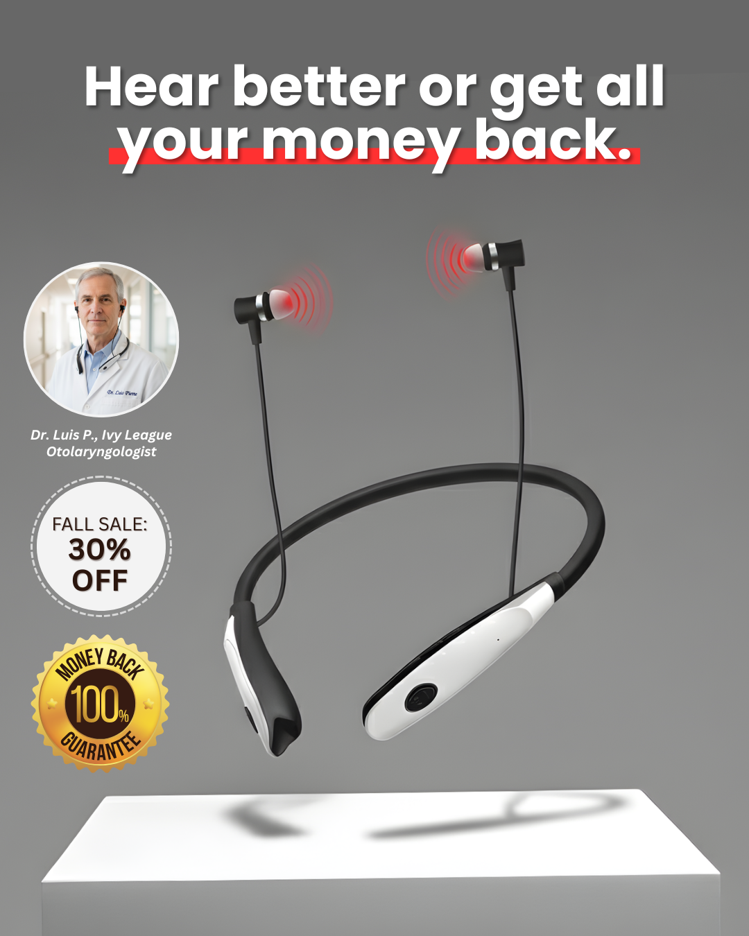 HearGlow - Red Light Therapy Earpiece